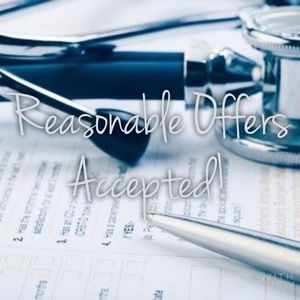 REASONABLE OFFERS ACCEPTED